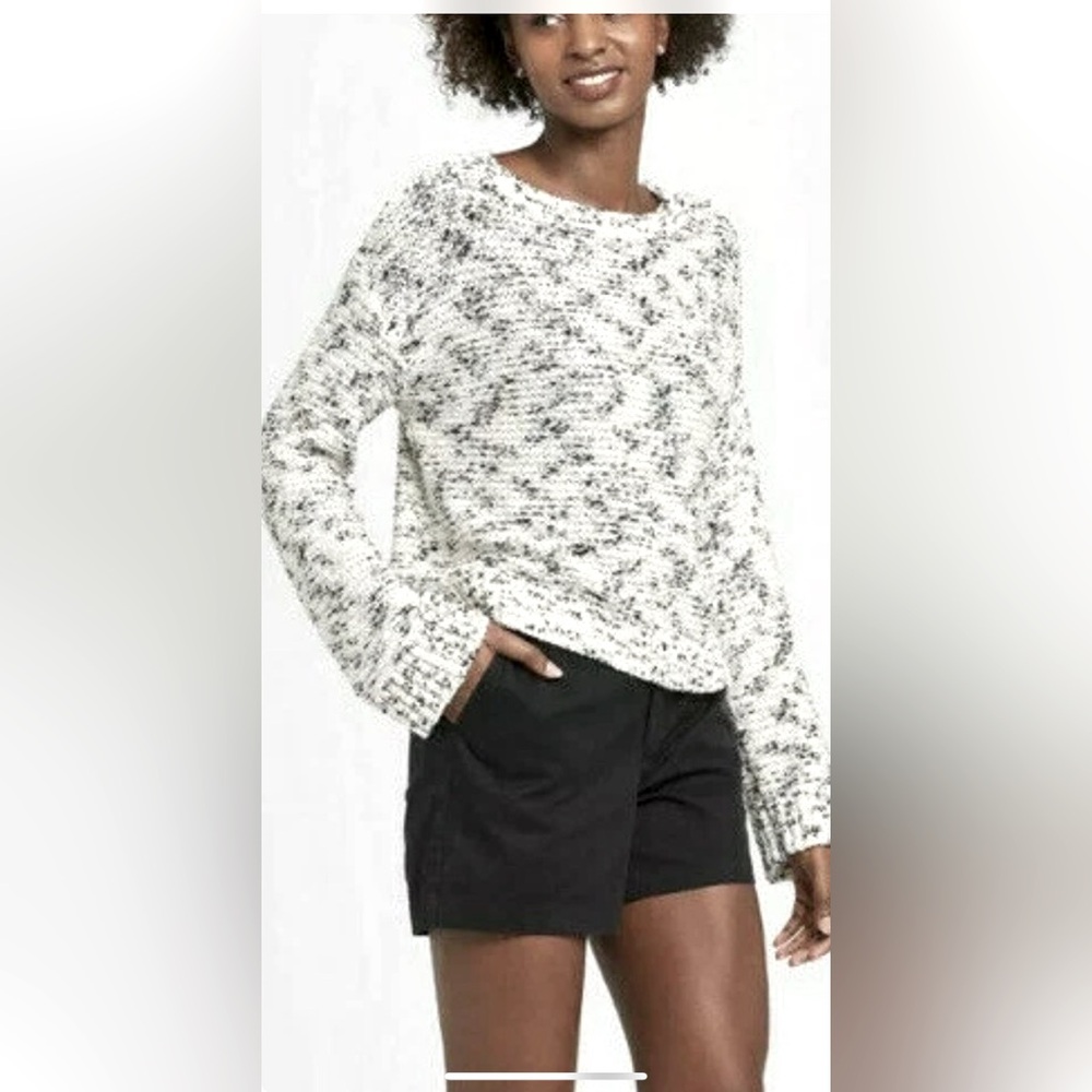 A NEW DAY Women's Crewneck Color Effect Pullover Sweater XS